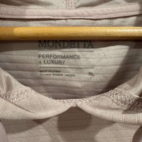 Women’s Mondetta Long Sleeve Boxy Ottoman Pullover Rose XL - Picture 2 of 7